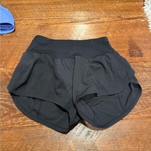Black Women's Athletic Shorts